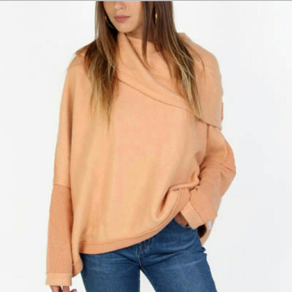 COPY - HP 🎉🎉Free People Huntington Pullover In 🍑 Peach